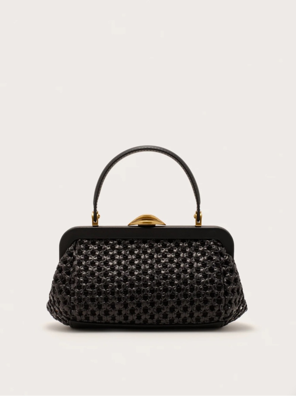 Cult Gaia mini Zuma crossbody bag in black